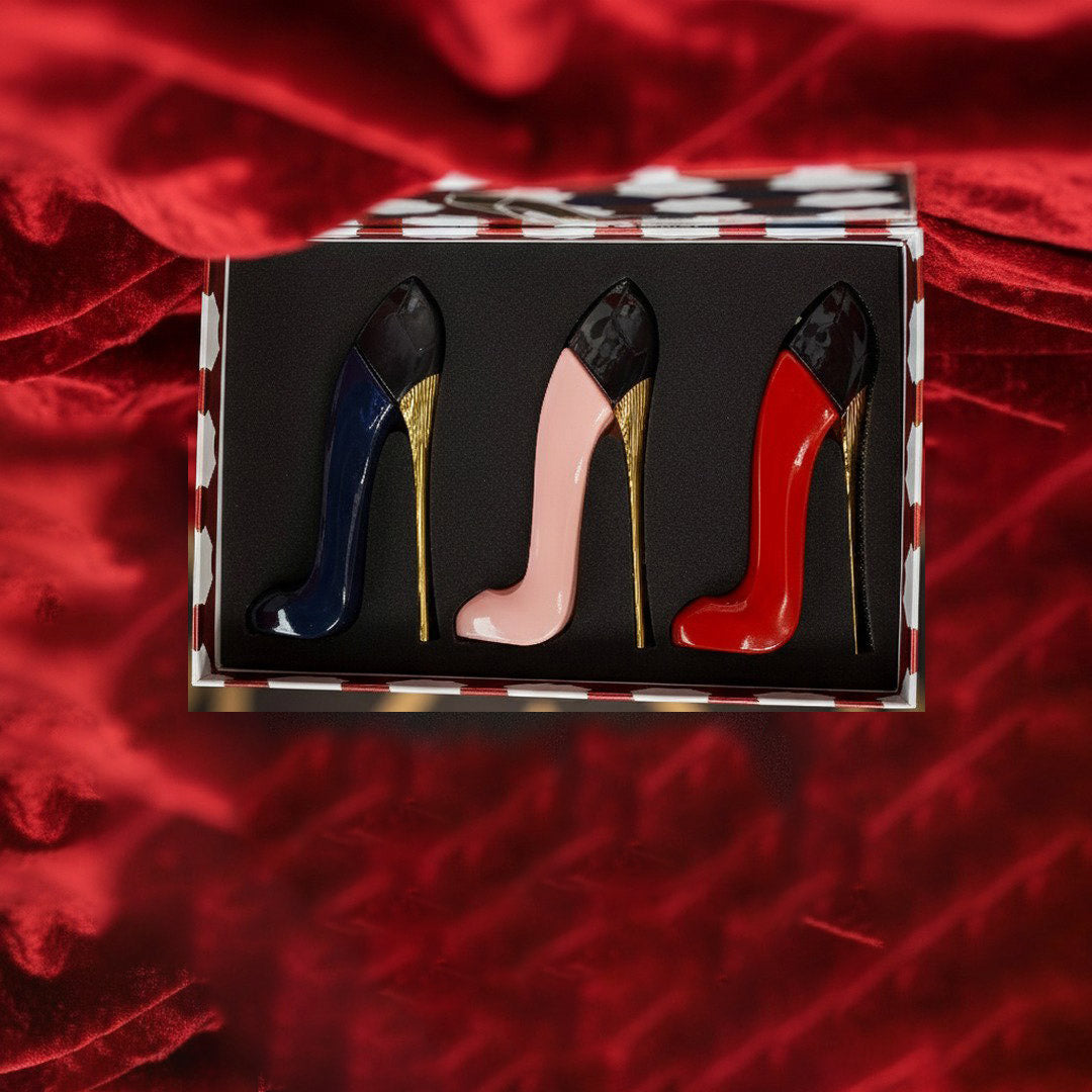Carolina Herrera Good Girl Mini Perfume Gift Set – 3-Piece Stiletto Bottle Collection