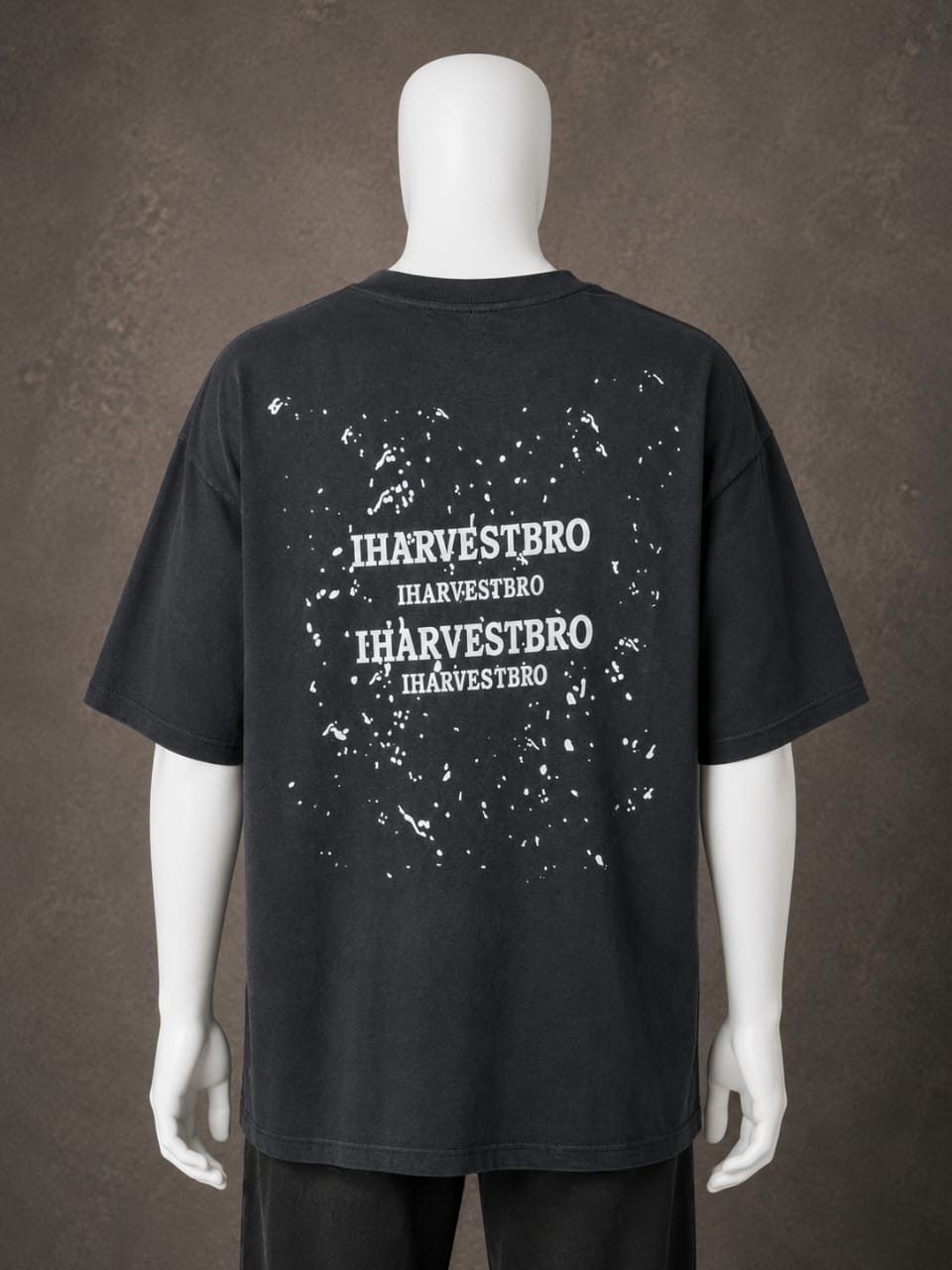 Bad Race Legend Graphic Oversized T-Shirt – Washed Black