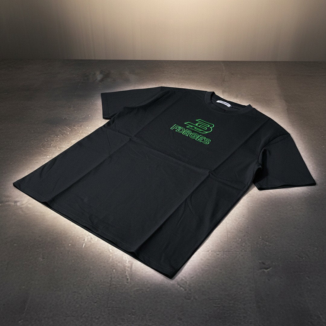 FDRGES Black Logo Tee