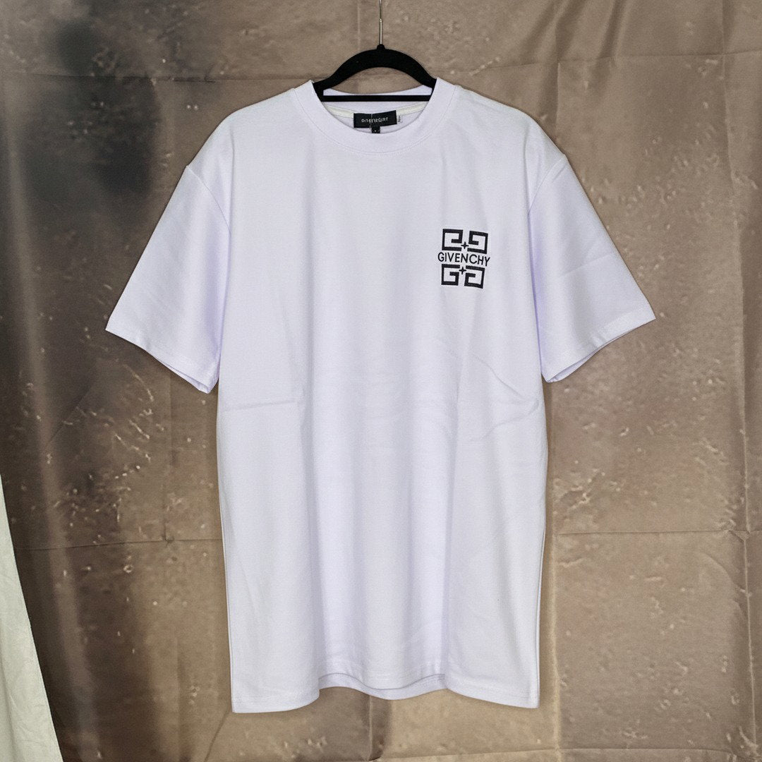 Premium White Oversized Logo T-Shirt – Unisex Streetwear Tee