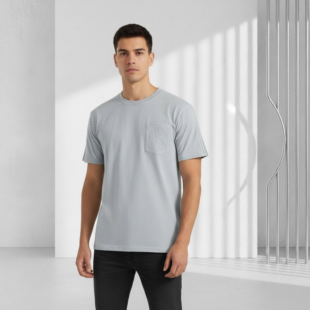 Minimal Classic Tee – Soft Grey