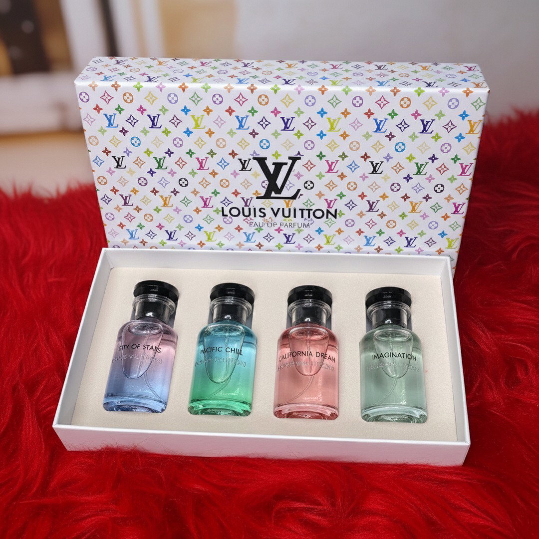 Louis Vuitton Les Colognes Mini Perfume Gift Set – 4-Piece Eau de Parfum Collection