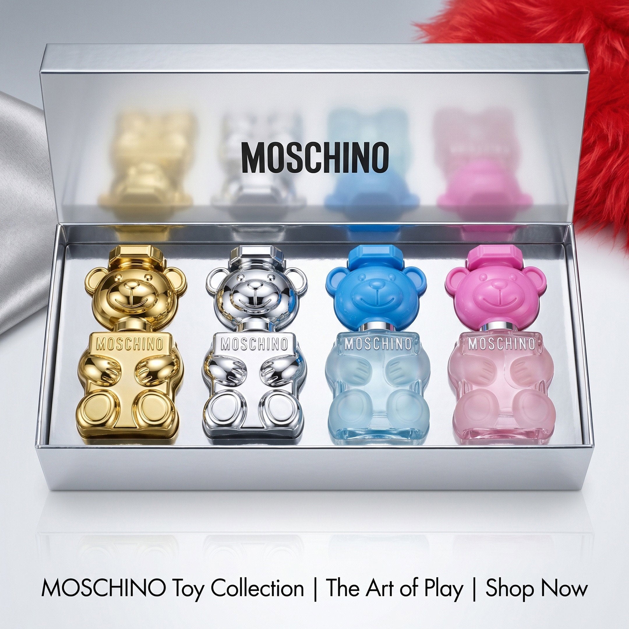 Moschino Toy Collection Luxury Mini Fragrance Gift Set (4-Piece)