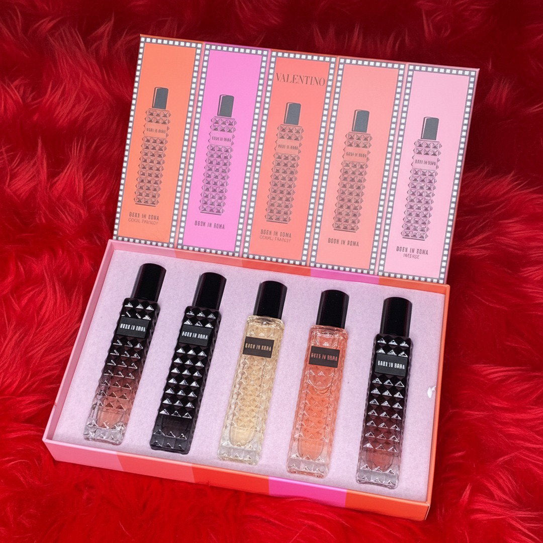 Valentino Born in Roma Mini Perfume Gift Set – 5-Piece Miniature Collection