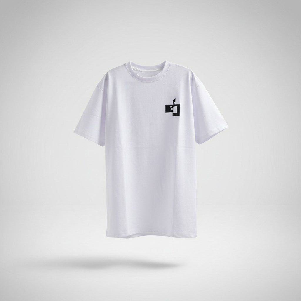 White Icon Oversized Tee