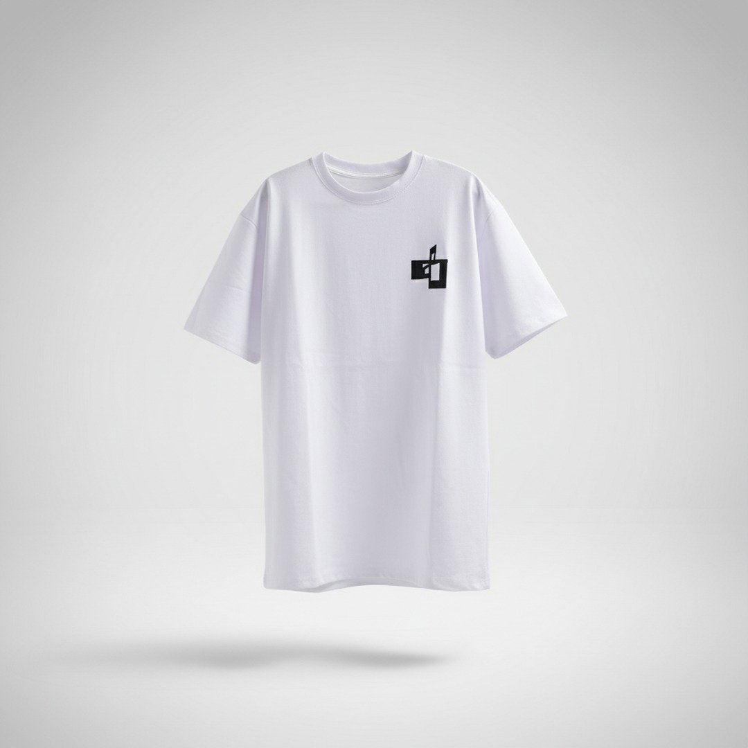 White Icon Oversized Tee